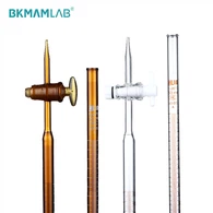 Buret thủy tinh Borosilicate cao cho phòng thí nghiệm